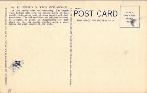 PUEBLO DE TAOS NEW MEXICO