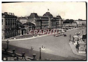 Postcard Modern Brussels King's Palace