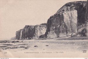 VARENGEVILLE, Seine Maritime, France, 1900-1910s; The Cliffs