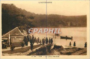 Old Postcard Lake Pavin