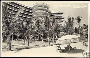 mexico, ACAPULCO, Hotel Club de Pesca (1940s) RPPC