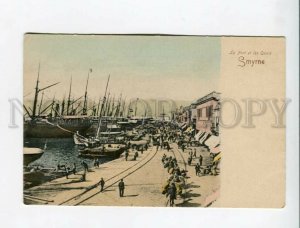 3173574 TURKEY SMYRNE port & quay Vintage postcard