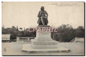 Old Postcard Angers Monument From Chevreul Au Jardin Des Plantes