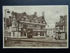 Gloucestershire TEWKESBURY Bell Hotel & Abbey Mill c1951 Postcard by Frith