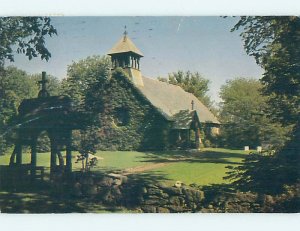 Bent - 1983 CHURCH SCENE Rye Beach New Hampshire NH p4445