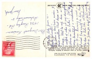 Postcard WATER SCENE Redding California CA AS7983