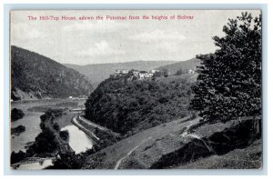 Hill Top House Down Potomac From The Heights Bolivar Harpers Ferry WV Postcard