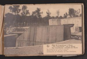 The Leugenboom Greman WW I Gun At Moere France - Intact Booklet Of 10 - Rare