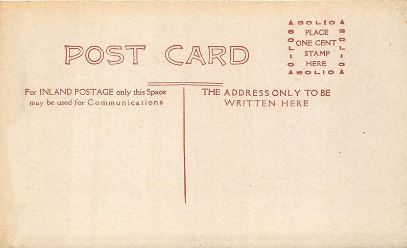 Picton Ontario Canada Dirt Main Street Tinted Real Photo Postcard