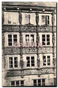 Postcard Old Lubeck Ehemalige Fassade Braunstr