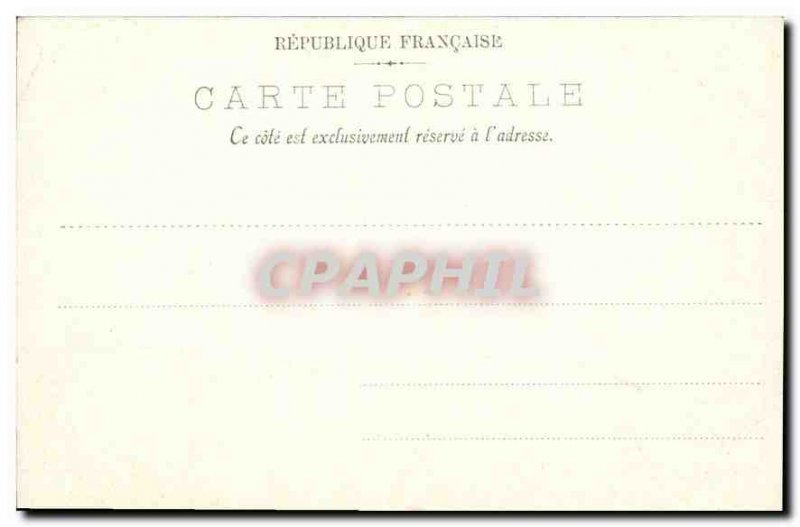 Old Postcard Pierrefonds Chateau and Lake