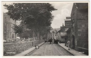Devon; Chagford, 63238 RP PPC By Photochrom, Unposted, High St, c 1920's 