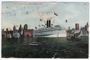 S. S. Priscilla, Fall River Line