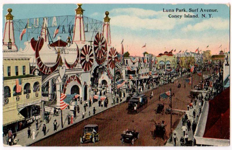 Luna Park, Surf Ave. Coney Island NY