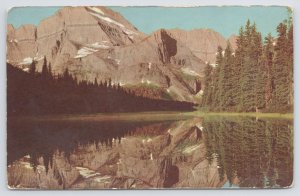 Union Oil Company~Lake Josephine~Glacier National Park~Montana~PM 1951 Postcard