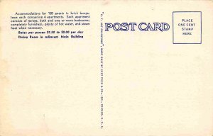 Penn Daw Hotel Motel Alexandria Virginia linen postcard