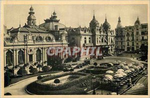 Postcard Modern Artistic Riviera Casino and the Monte Carlo Hotel de Paris