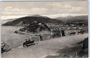 SAN SEBASTIAN, (Donostia)  Spain   TERRAZA del MONTE IGUELDO  c1910s Postcard