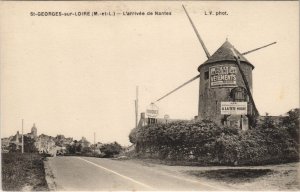 CPA St-GEORGES-sur-LOIRE L'arrivée de Nantes (127361)