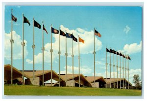 1971 National Cowboy Hall of Fame Western Heritage Center Oklahoma City Postcard