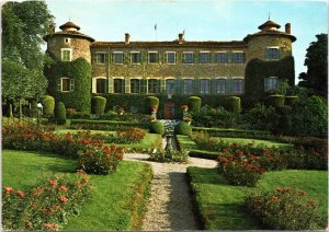 Postcard France Haute-Loire Chavaniac Lafayette Chateau