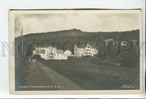 460467 Norway Grefsen Folke sanatorium Vintage photo postcard