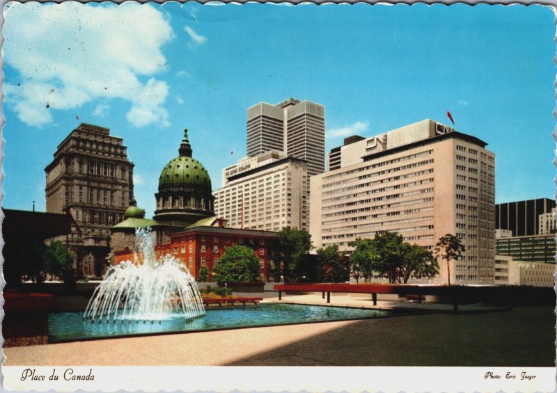 Canada Place Du Canada Montreal Quebec Postcard BS.27