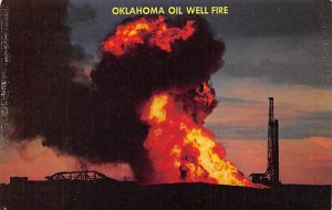 Oklahoma Oil Well Fire - Canton, Oklahoma OK