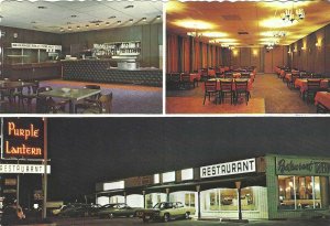 1970's The Purple Lantern Restaurant, Saul Ste Marie, Ontario, Canada Postcard