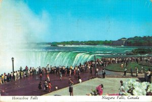 Canada Horseshoe Falls Niagara Falls Ontario Canada Vintage Postcard BS.06