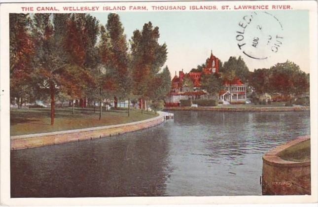 New York Thousand Islands The Canal Wellesley Island Farm St Lawrence River