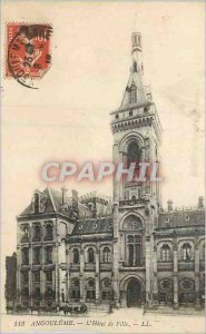 Postcard Old Angouleme The Hotel de Ville