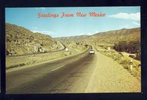 Albuquerque, New Mexico/NM Postcard, Tijeras Canyon, US Highway Route 66