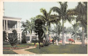 Gardens Hotel Colonial Nassau in the Bahamas 1912 