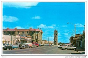 Looking North On 10th Street, Rexall Drug Store/Pharmacy, Wainwright, Alberta...