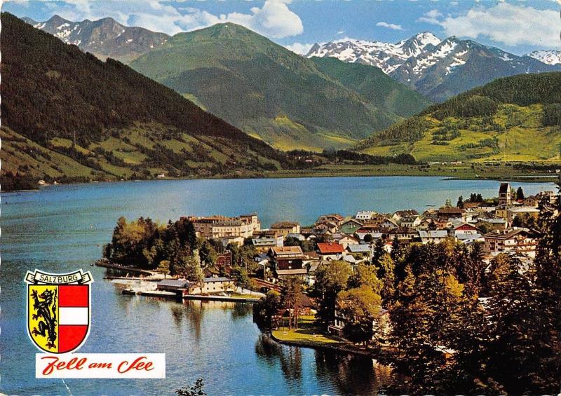 BG35374 zell am see gegen die hohen tauern austria