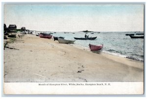 c1940s Mouth Of Hampton River White Rock Hampton Beach New Hampshire NH Postcard