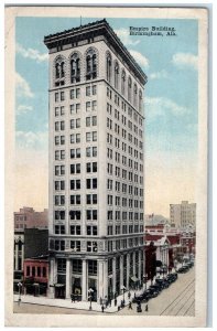 Empire Building Cars Birmingham Alabama AL Pitcairn Varnish Advertising Postcard