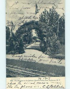 Pre-1907 PARK SCENE Rochester New York NY H4221