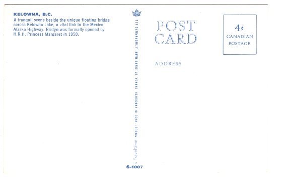 Bridge, Kelowna British Columbia