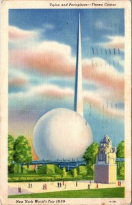 Trylon and Perisphere,New York World's Fair 1939 BIN