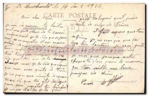 Old Postcard Dijon monument Piron