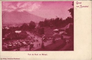 PC FORT DE KOCK EN MERAPI VOLCANO INDONESIA (a26259)