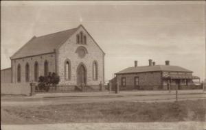 Buildings - Androssan in Message - Scotland? c1910 Real Photo Postcard