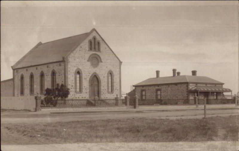 Buildings - Androssan in Message - Scotland? c1910 Real Photo Postcard