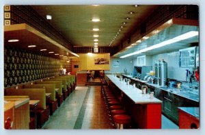 Peterboro Ontario Canada Postcard Foster's Restaurant Dining Wine Bar c1950's