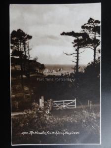 Isle of Wight: The Needlesfrom Alum Bay c1931 RP Pub by E.A.S.