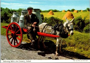 Ireland Delivering Milk To The Creamery