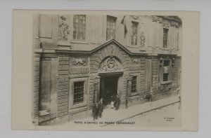 France - Paris. Carnival Museum, Entrance   RPPC