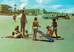 USA Daytona Beach Shores Florida Vintage Postcard 07.66